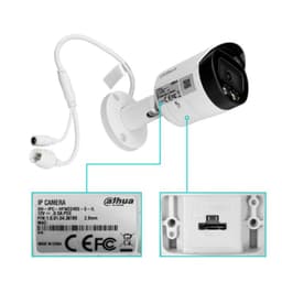 2249 Tipo Bala 2MP Lente-fijo-2,8mm PoE IR30m IP67 IP IA mSD WizSense HFW2249SP