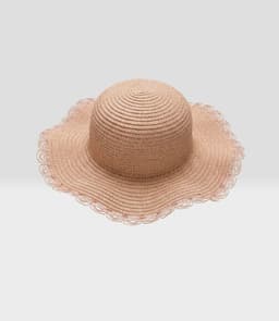 Gorro nina con lazo L91621270102 rosado Rosa 12-18 MESES