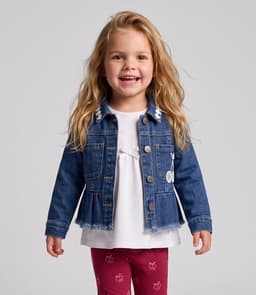 Chaqueta bebe L12071270409 denim azul Azul 12 MESES
