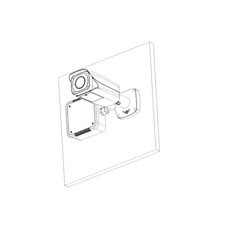 PFA12C Caja Estanca PC 131x131x52mm Plastica DH-PFA12C Negro