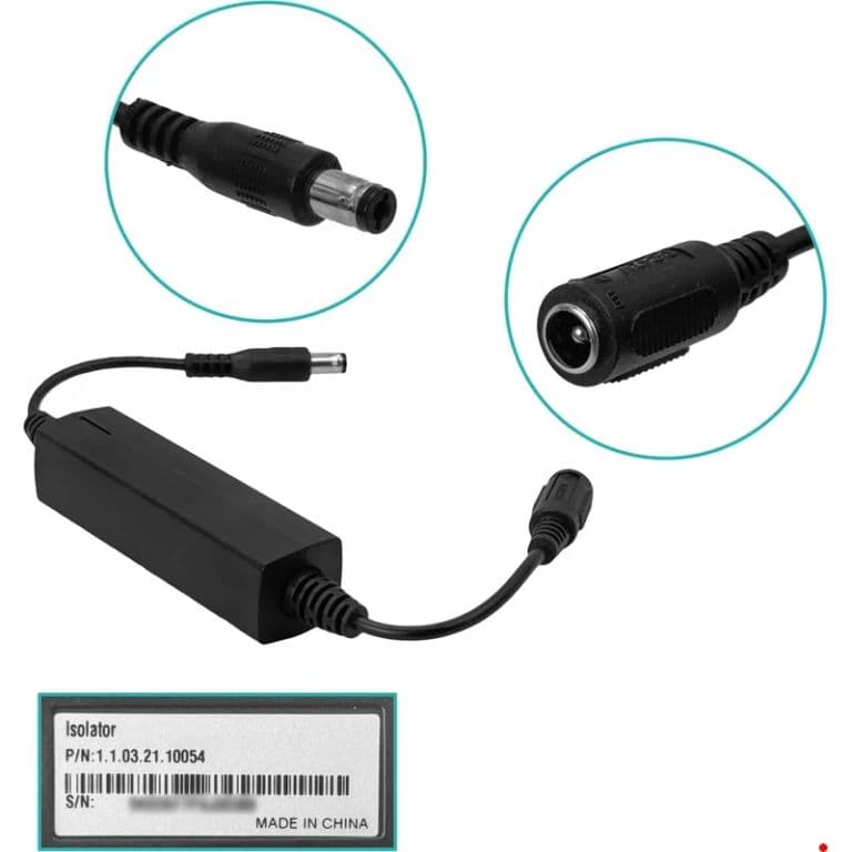 PFM790 Separador de Fuente de Alimentacion Externo Aislador Conector-5,5x2,1mm