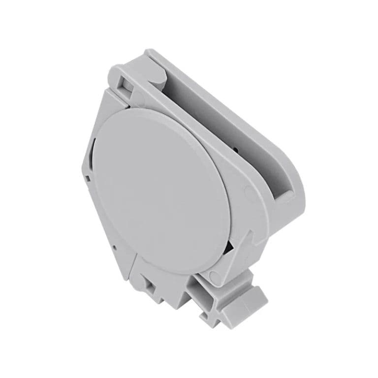 KDIN-F Modulo Plastico Vacio para Carril Riel DIN 1-Keystone Industrial Negro