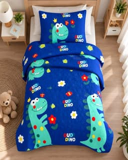 Cubrecama Quilt Verano 1.5 Plazas 180x230 cm Con Funda de Almohada