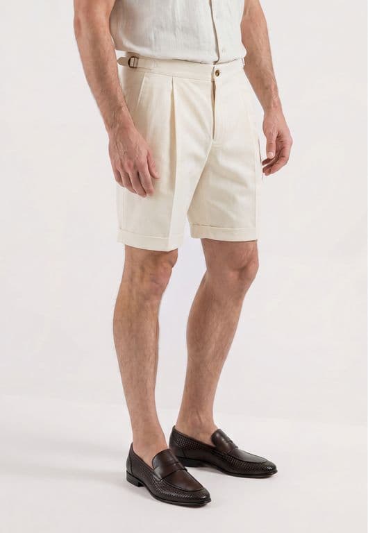 Bermuda Calais Ecru Fw26 Beige 52