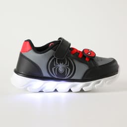 Zapatillas Con Luces Nino Arana Spiderman Negro Negro 32