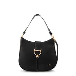 Cartera corte oval sarah mediana negro Negro TALLA UNICA