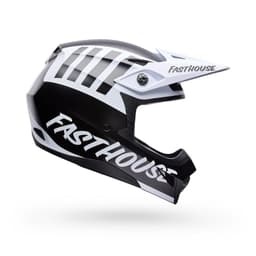 Casco Moto MX-10 Mips Fasthouse NegroBlanco - Negro - L - Negro - XXL