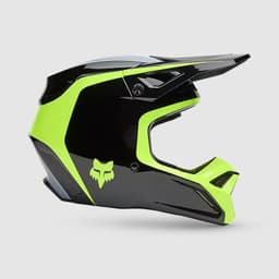 Casco Moto V1 Flow NegroAmarillo - Amarillo - M