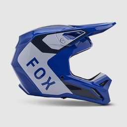 Casco Moto V1 Lean Azul - Cyan - S