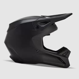 Casco Moto V1 Solid Negro Mate - Negro - S