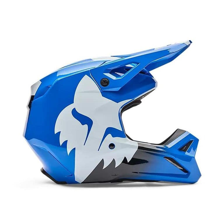 Casco Moto V1 Shield Azul - Cyan - M - Cyan - S