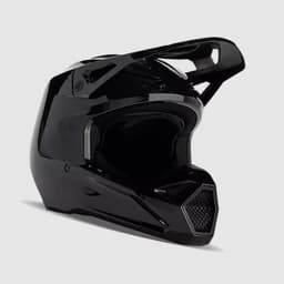 Casco Moto V1 Solid Negro - Negro - M