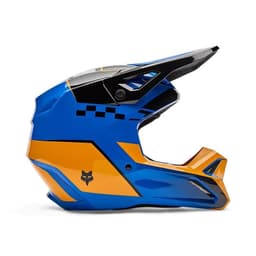 Casco Moto V1 Collect Azul - Cyan - XL - Cyan - L