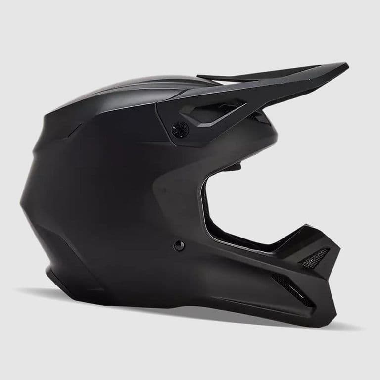 Casco Moto V1 Solid Negro Mate - Negro - S - Negro - L