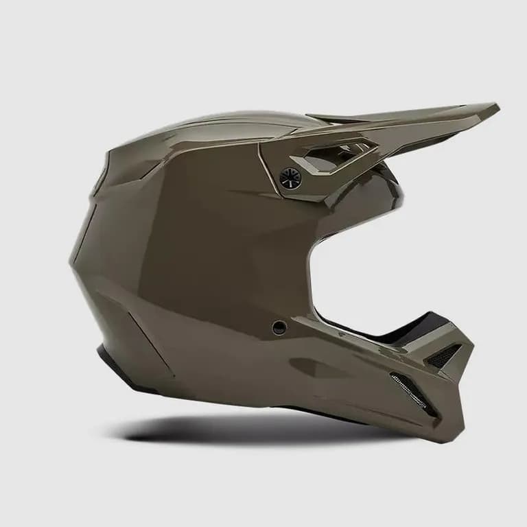 Casco Moto V1 Solid Cafe - Verde - XL - Verde - M