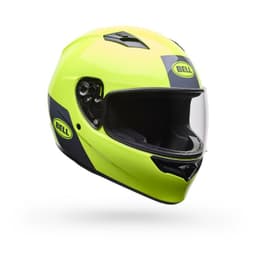 Casco Moto Calle Qualifier Clip Certificado QR Amarillo - Amarillo - S
