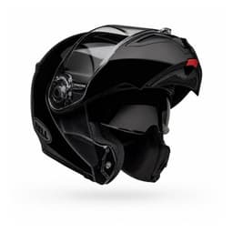 Casco Moto Calle SRT Modular Abatible Solid Negro - Negro - L