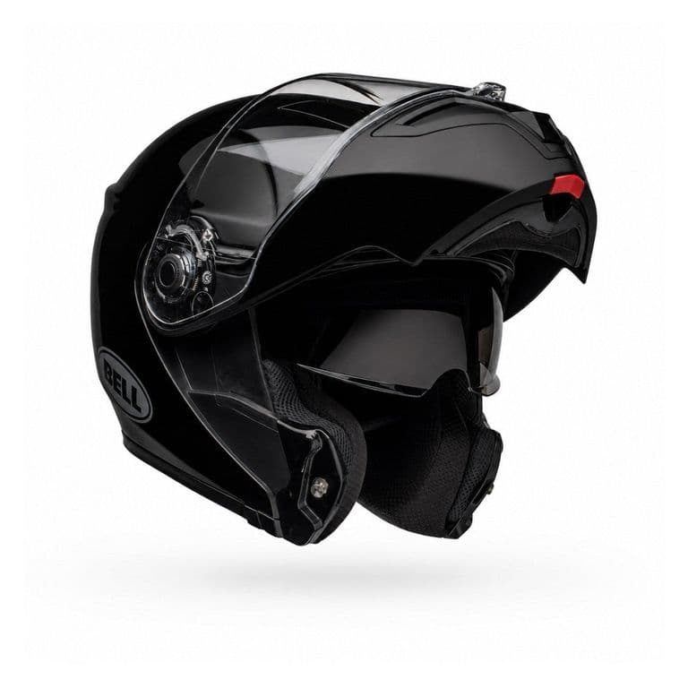 Casco Moto Calle SRT Modular Abatible Solid Negro - Negro - L