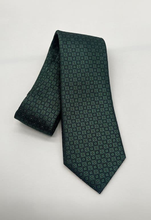 Corbata Costa Military Verde TALLA UNICA