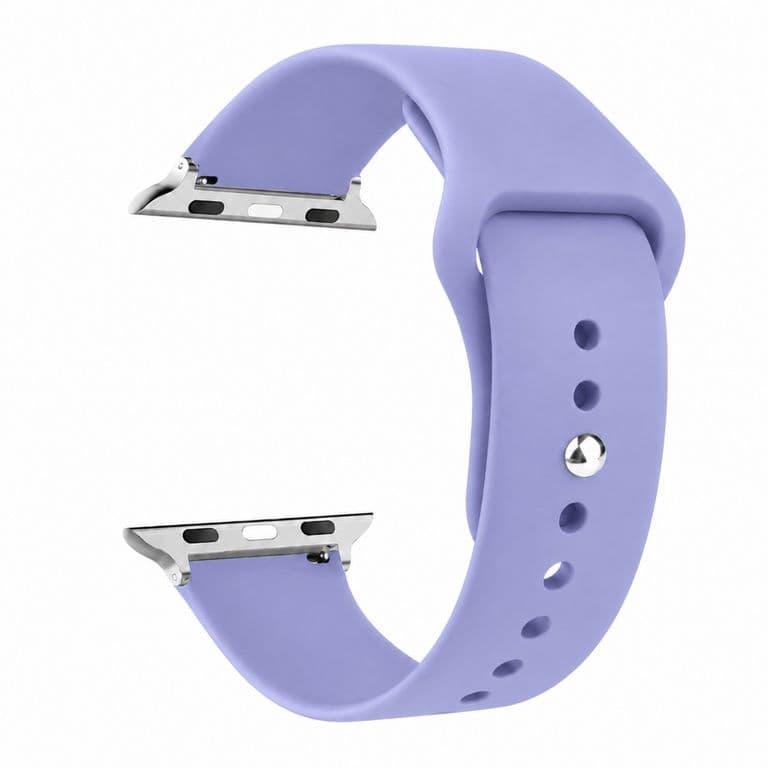 Correa Para Apple Watch Serie 4 - 44MM - Silicona Lila TALLA UNICA