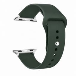Correa Para Apple Watch Serie 6 - 44MM - Silicona Verde Oscuro TALLA UNICA