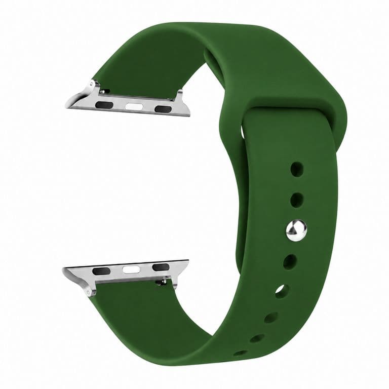 Correa Para Apple Watch Serie 7 - 45MM - Silicona Azul Oscuro TALLA UNICA