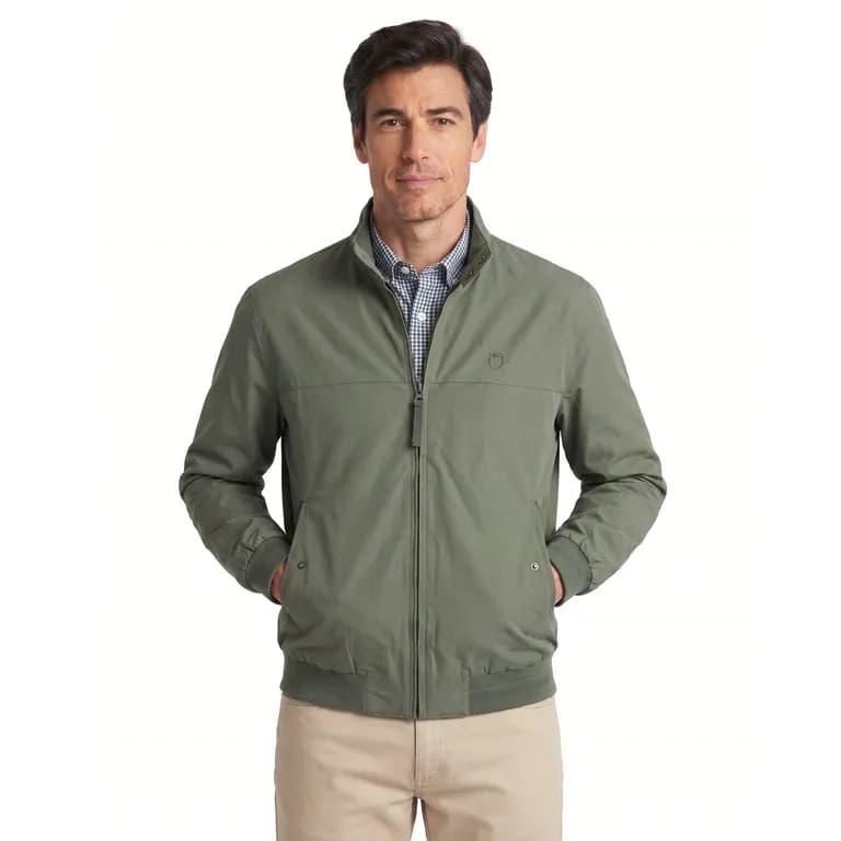 CASACA CUELLO ALTO HIGHLINE Verde Musgo 2XL