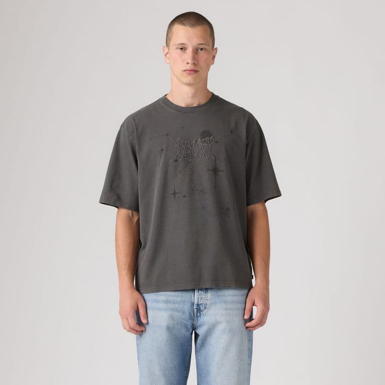 Polera Hombre Half Sleeve Tee Negro Negro M