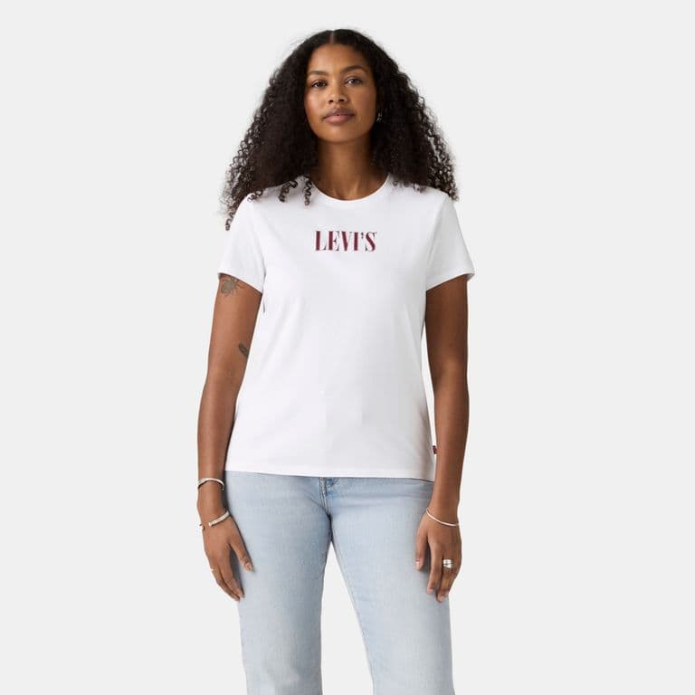 Polera Mujer The Perfect Tee Blanco Blanco XS