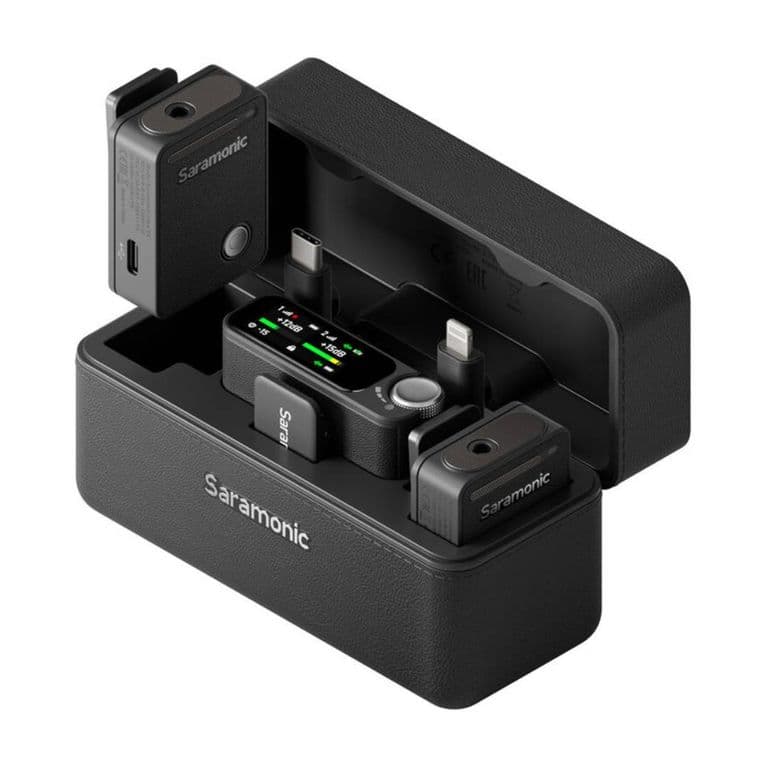 Microfono Lavalier Inalambrico ULTRA 01, 2 Canales
