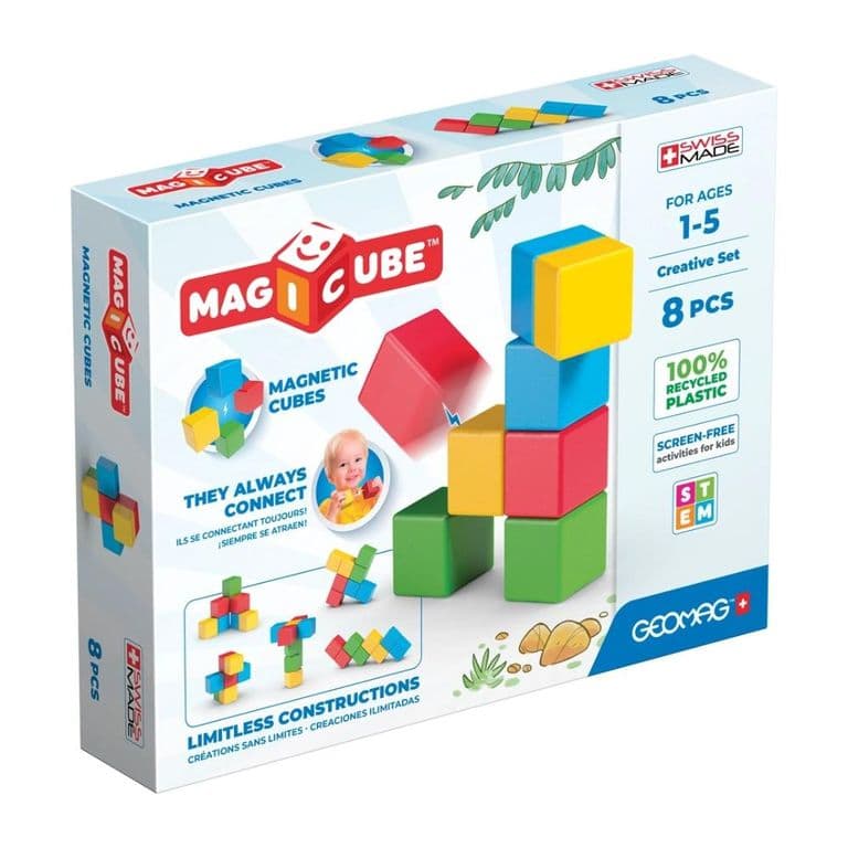 Cubos Magneticos MAGICUBE Set Creativo 8 piezas