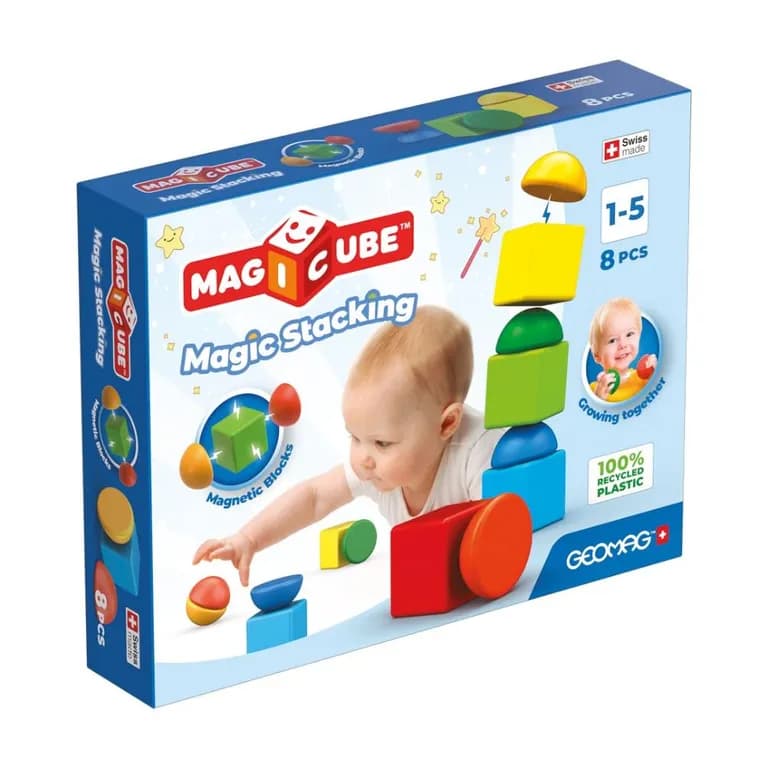 Cubos Magneticos MAGICUBE Apilamiento Magico 8 piezas
