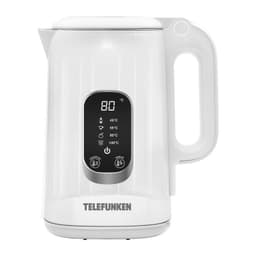 Hervidor Electrico Digital 1,8 Litros 1500W Control de Temperatura Keep Warm Pava Blanco
