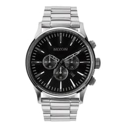 Reloj Sentry Chrono Black Plateado TALLA UNICA