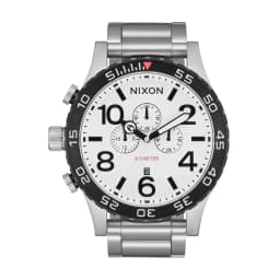 Reloj 51-30 Chrono Silver White Lume Plateado TALLA UNICA