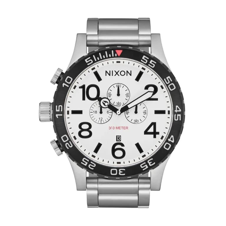 Reloj 51-30 Chrono Silver White Lume Plateado TALLA UNICA