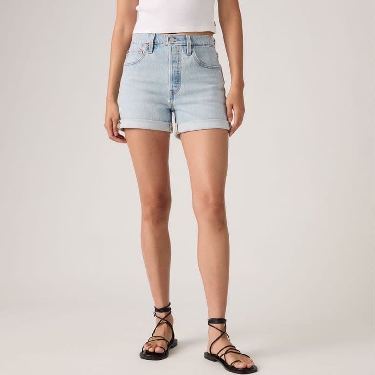 Short Mujer 501 Mid Thigh Celeste Celeste 25