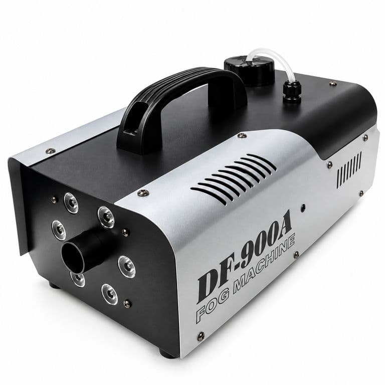 Maquina De Humo Y Luces 900w Para Fiestas Eventos