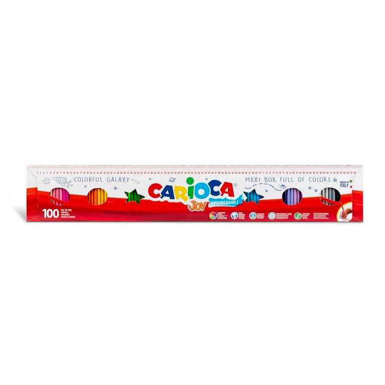 Plumones Joy 100 Unidades  Maxi Box de 1 Metro