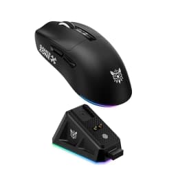 Mouse Gamer Inalambrico Tri Mode DM07 - Negro Negro