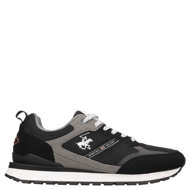 Zapatilla Casual Hombre Negro Negro 42