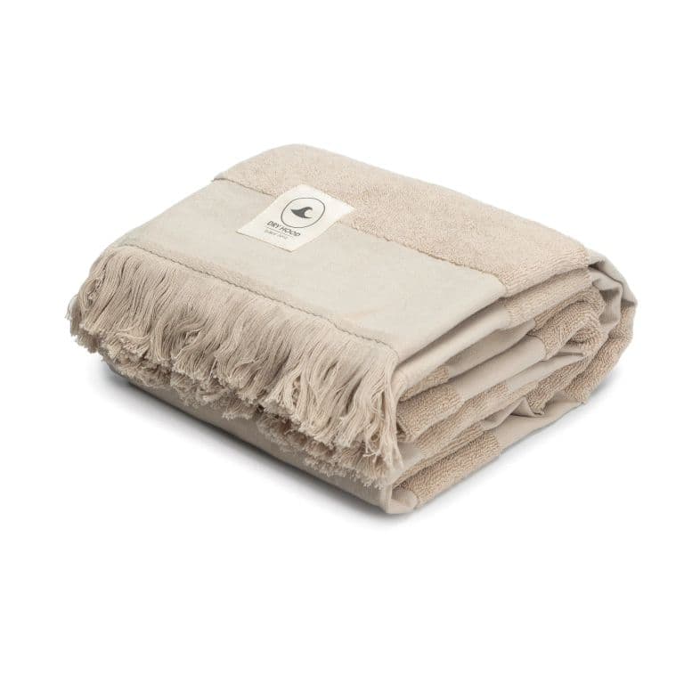 Toalla de Playa Menorca Beige Beige TALLA UNICA