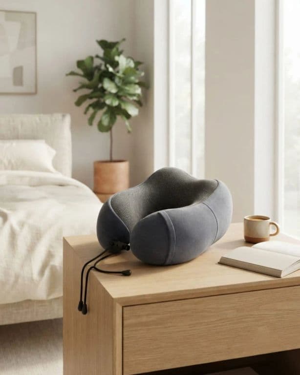 Almohada de Cuello Ergonomica Viajes y Oficina Soporte 360
