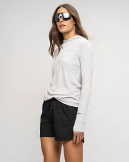 Polera UV Eco Osis Mujer Gris Claro L