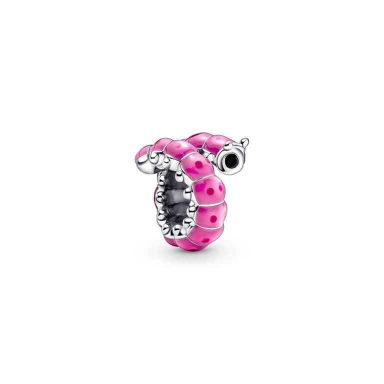 Charm oruga tierna enroscada