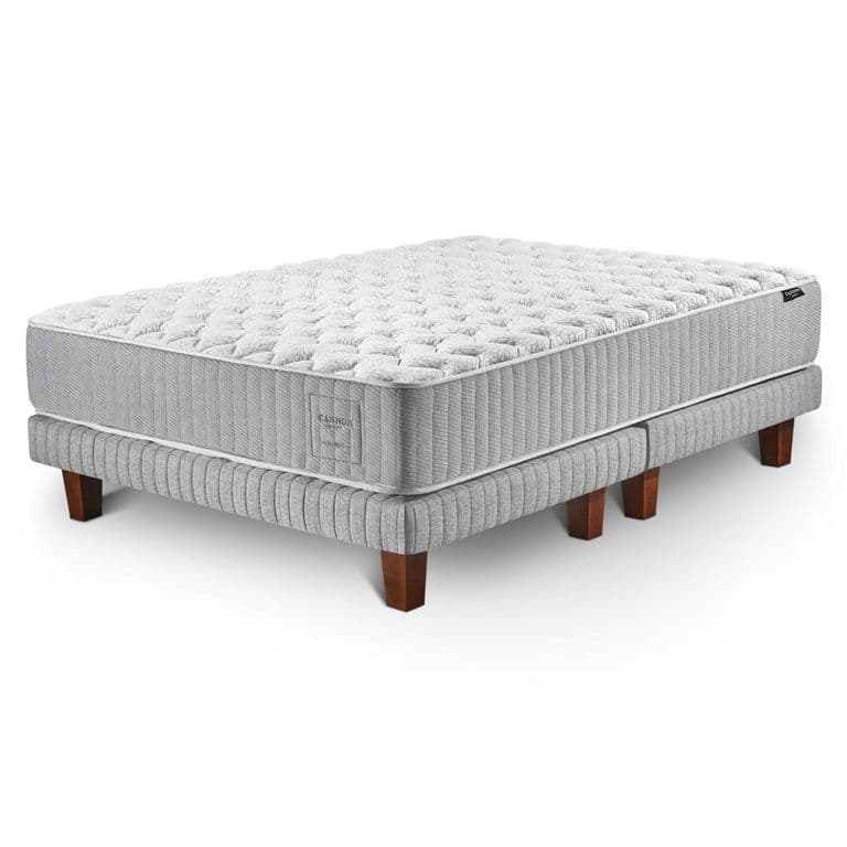 Cama Europea Hybrid Cotton 2 Plazas X 2.00Mt Base Dividida