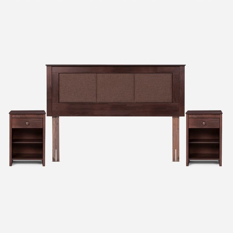 Set Muebles Rachel 2 Plazas Chocolate Cafe