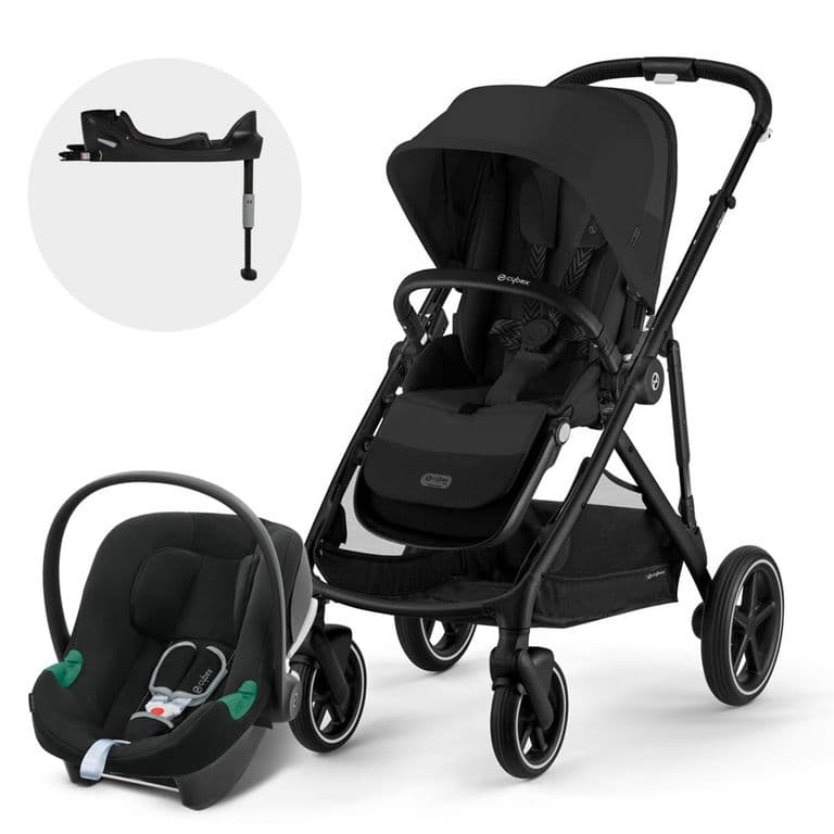 Coche Travel System Gazelle S Blk M.Black + Aton B2