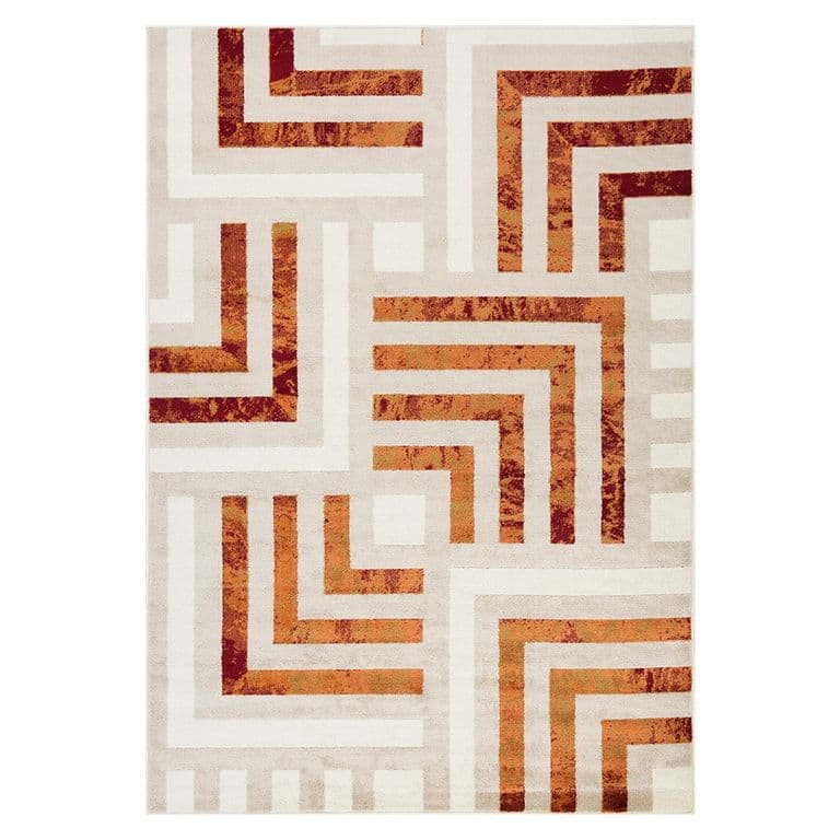 Alfombra Heatset Jungle Rojo 200X280 CMS