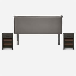 Set Muebles Maurice King Gris